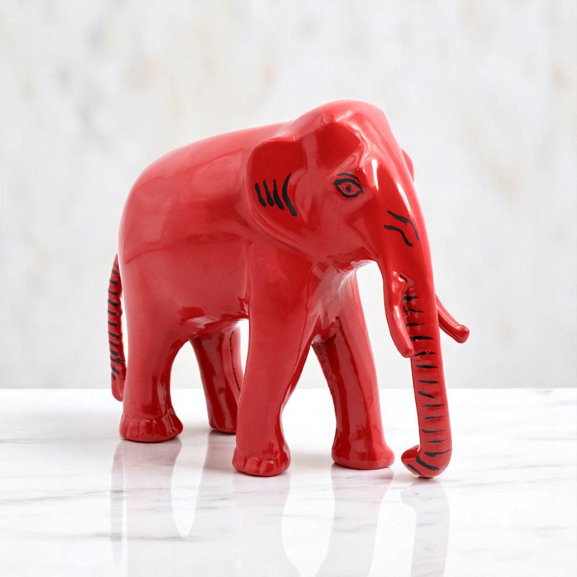 My Vastu Tool BRASS RED ELEPHANT - Image 9