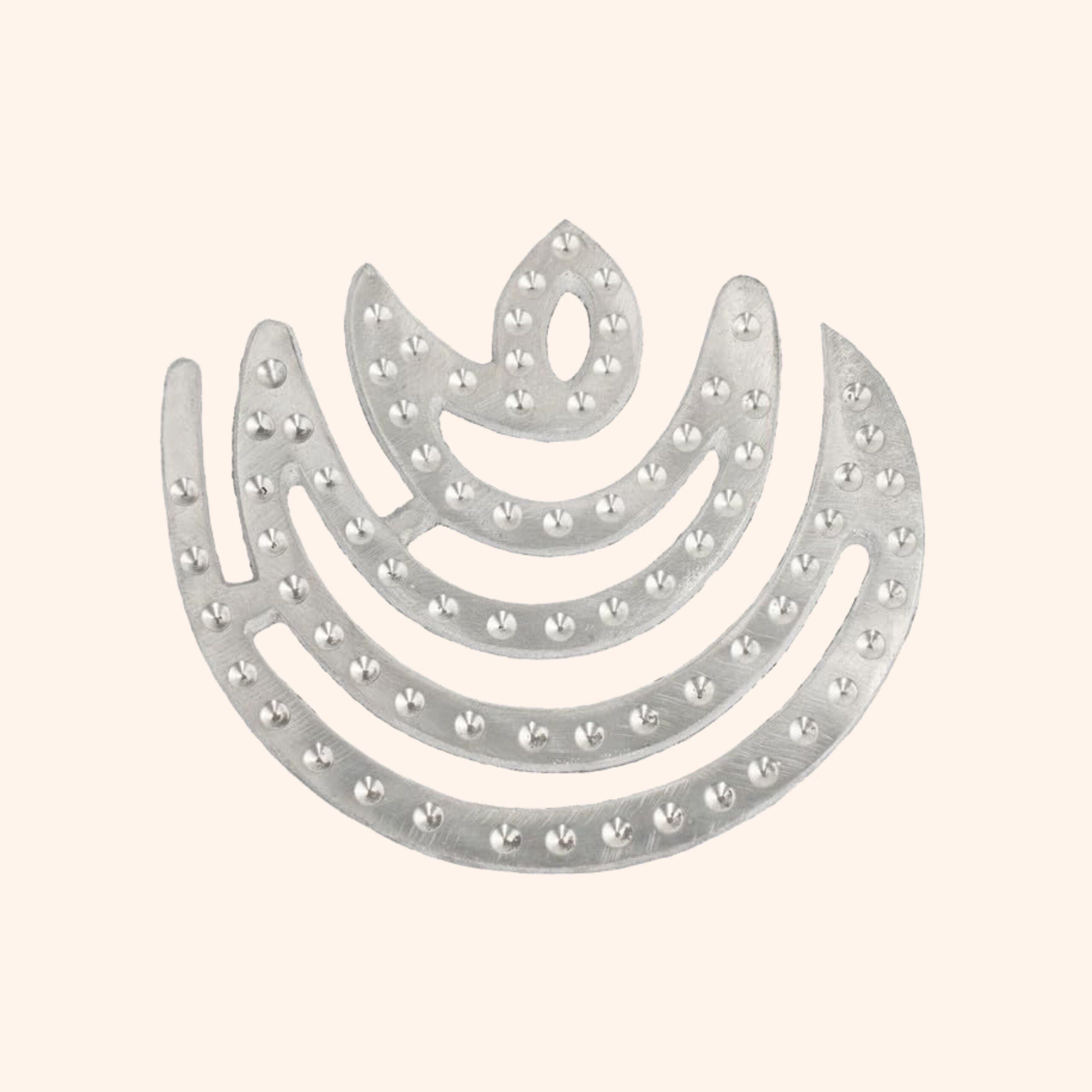 My Vastu Tool ZINC MOON HELIX 4 INCH - Image 3