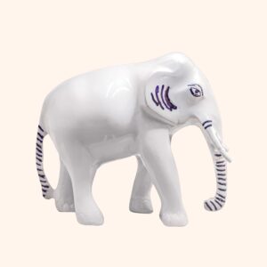 My Vastu Tool BRASS WHITE ELEPHANT
