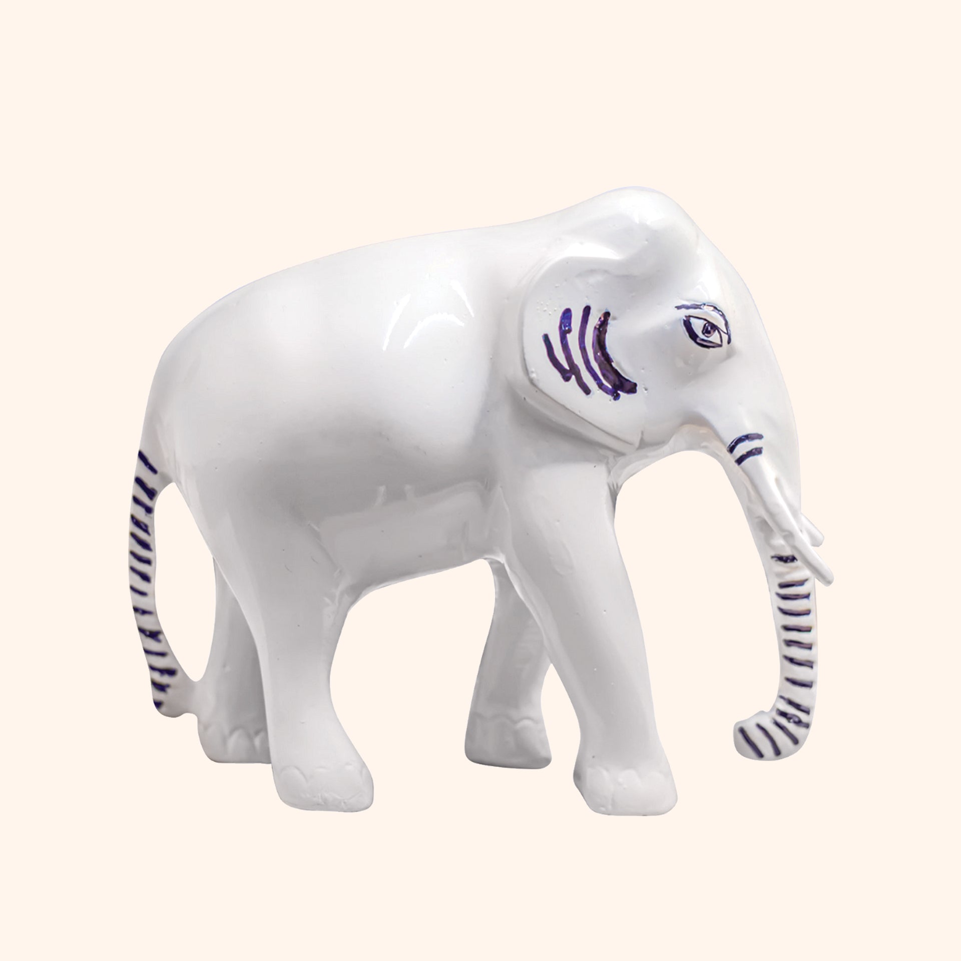 My Vastu Tool BRASS WHITE ELEPHANT