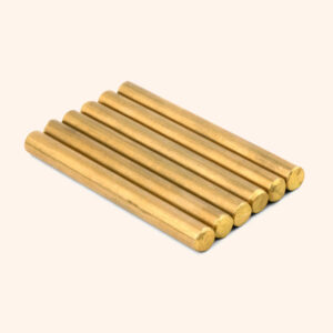 My Vastu Tool BRASS ROUND STUD 3 INCH 8 MM SET 6