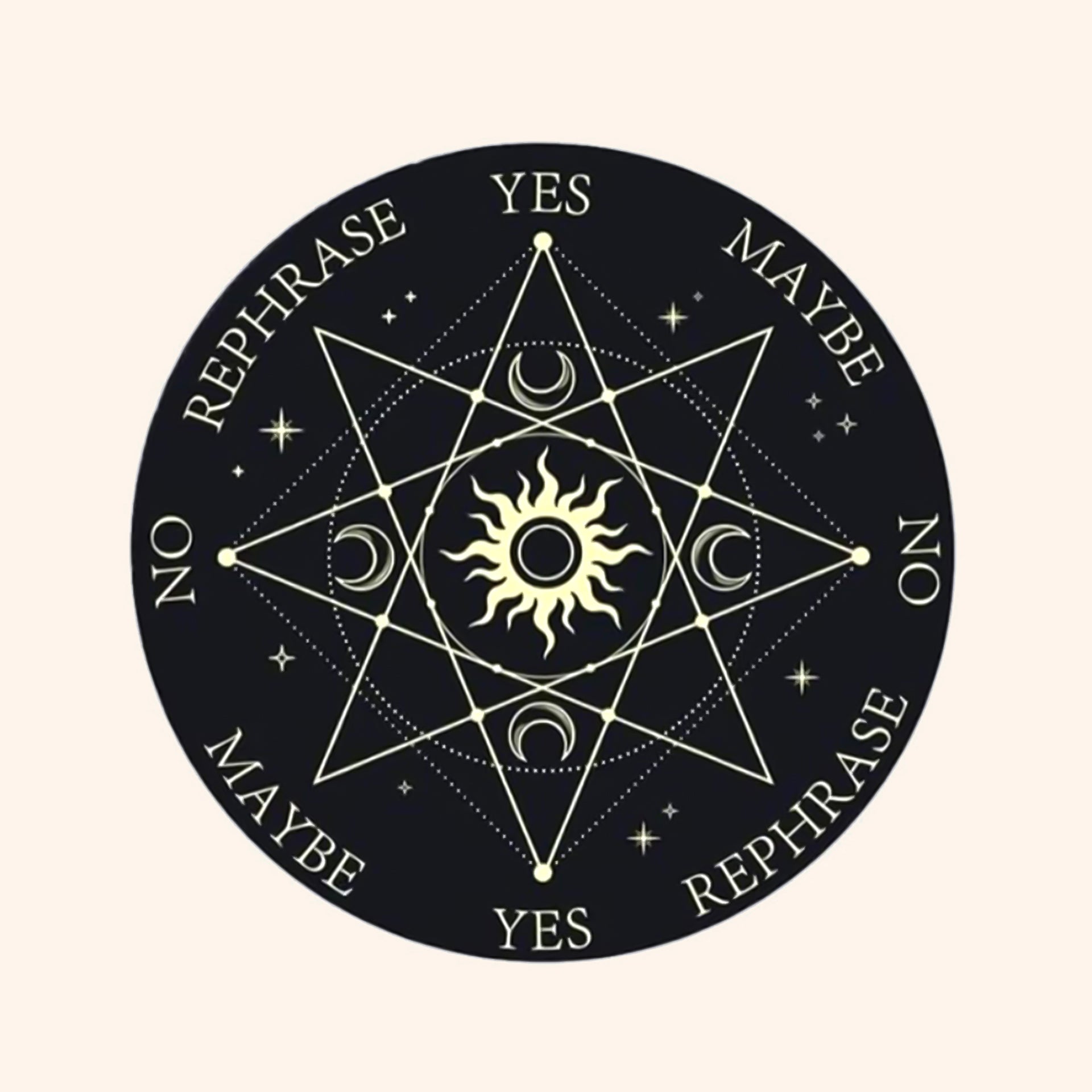 My Vastu Tool SUN DOWSING BOARD 6 INCH WITH BRASS PENDULAM ASSORTED - Image 2