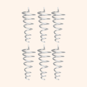 STAINLESS STEEL CLOCK WISE SPRING SET 6