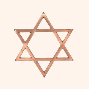 My Vastu Tool COPPER STAR HELIX 4 INCH