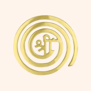 My Vastu Tool BRASS SHREE HELIX 4 INCH
