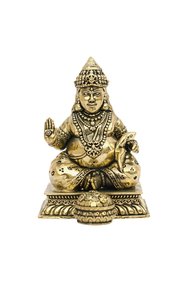 My Vastu Tool BRASS DHAN KUBER JI 3 INCH (APPROX) - Image 2