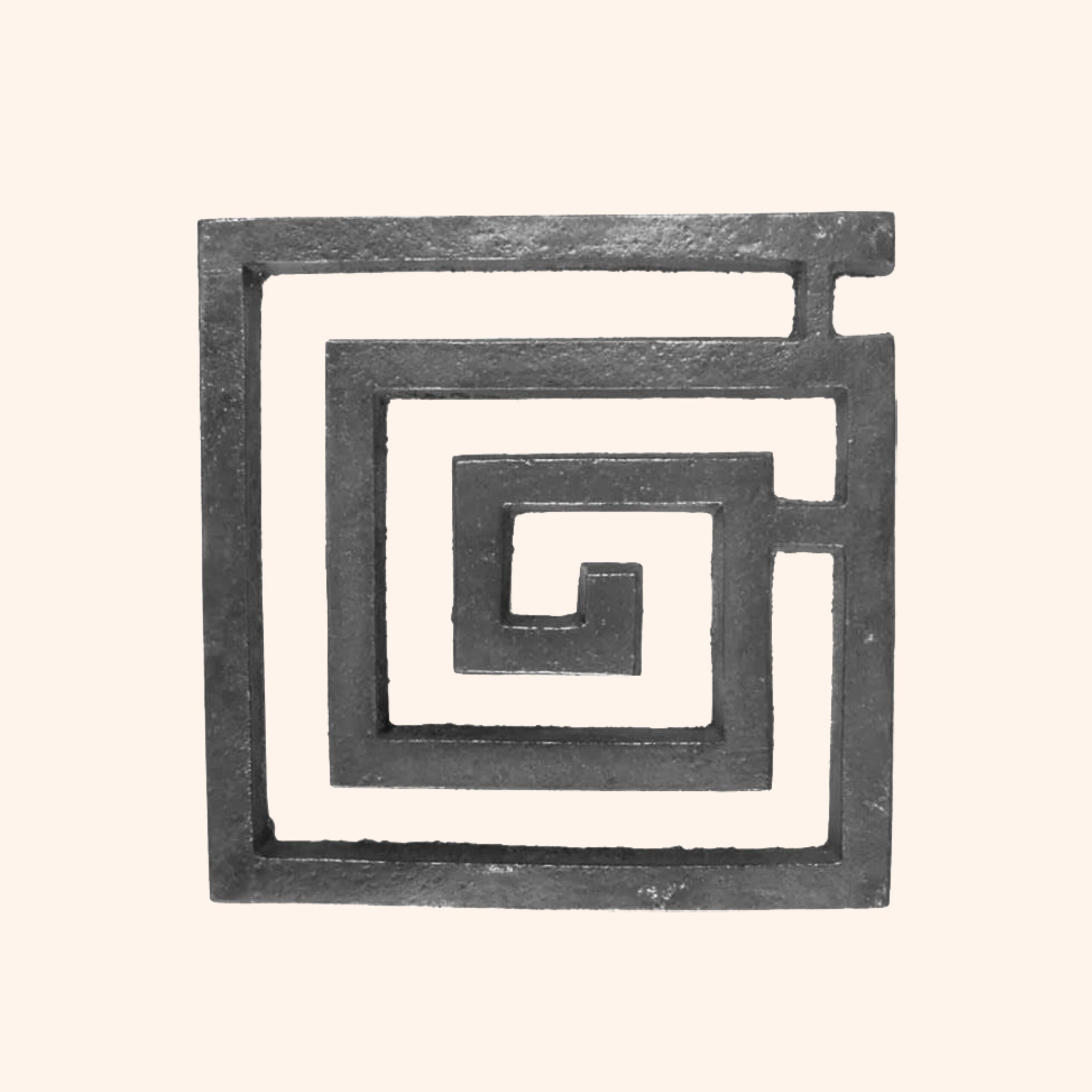 My Vastu Tool IRON PLAIN HELIX 4 INCH