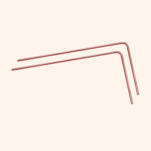 My Vastu Tool COPPER DOWSING ROD WITHOUT HANDLE 5MM