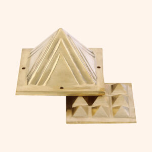 My Vastu Tool 2 LAYER BRASS PYRAMID
