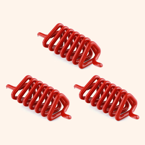 RED CLOCK WISE SPRING SET 3