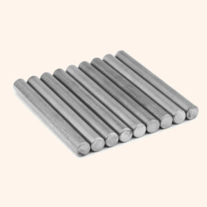 My Vastu Tool IRON ROUND STUD 3 INCH 8MM SET 9