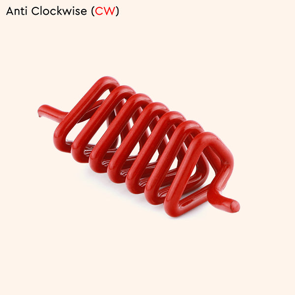 RED CLOCK WISE SPRING SET 3 - Image 2