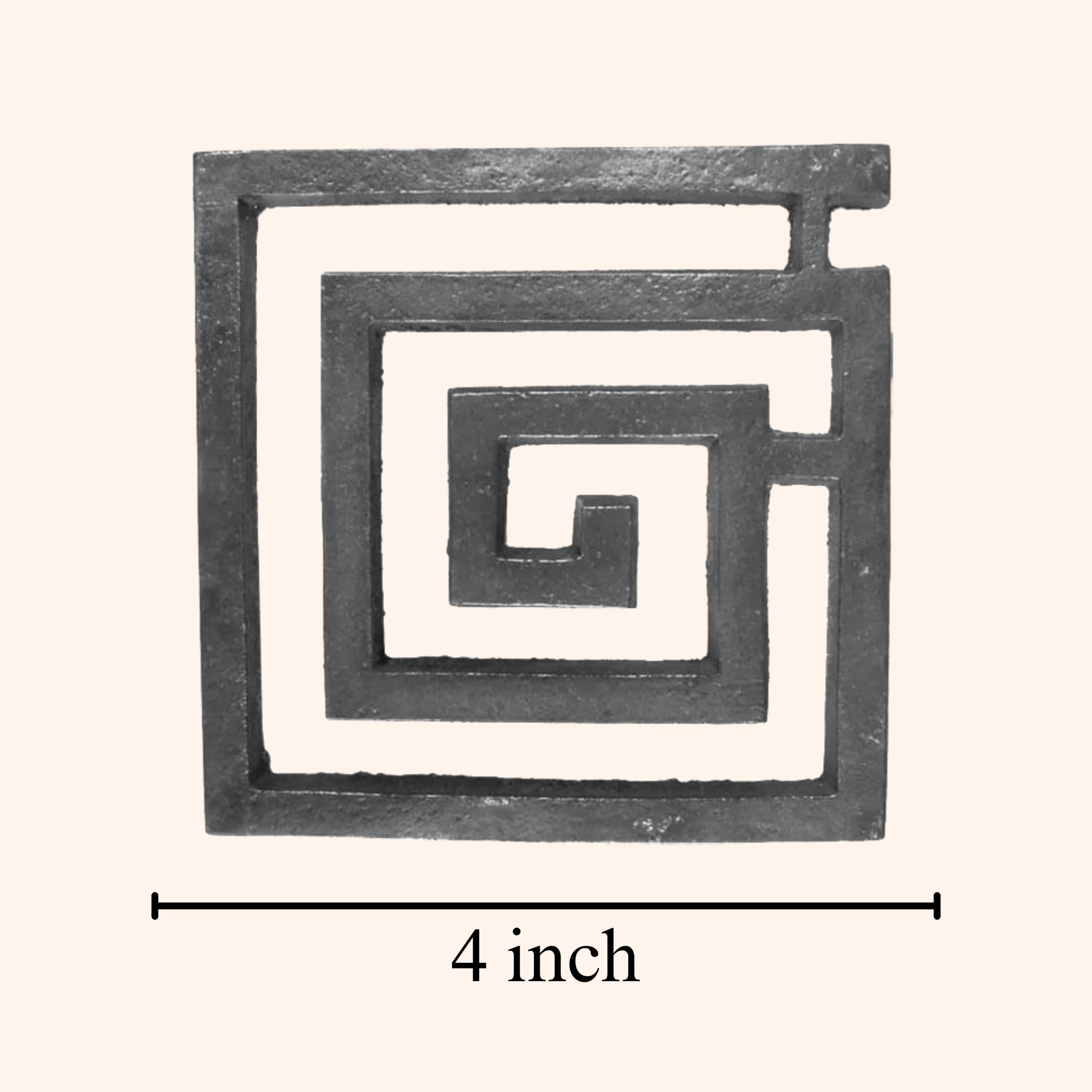 My Vastu Tool IRON PLAIN HELIX 4 INCH - Image 2