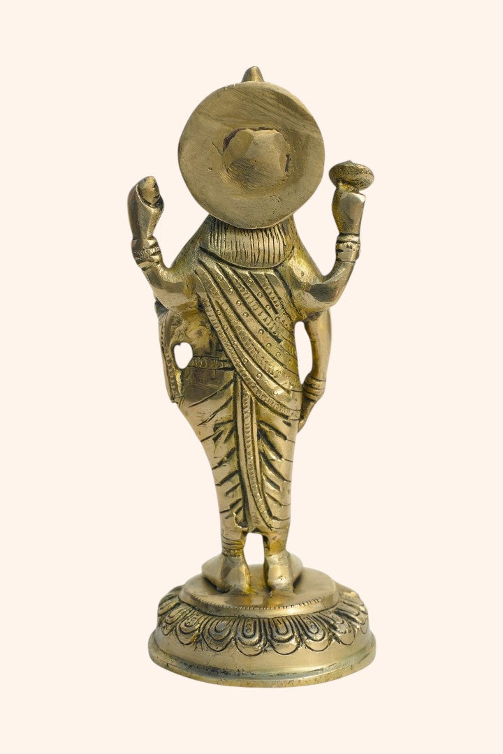 My Vastu Tool BRASS DHANVANTRI STATUE - Image 6