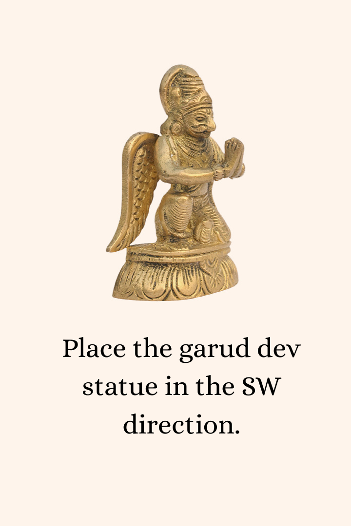 My Vastu Tool BRASS GARUD DEV - Image 3