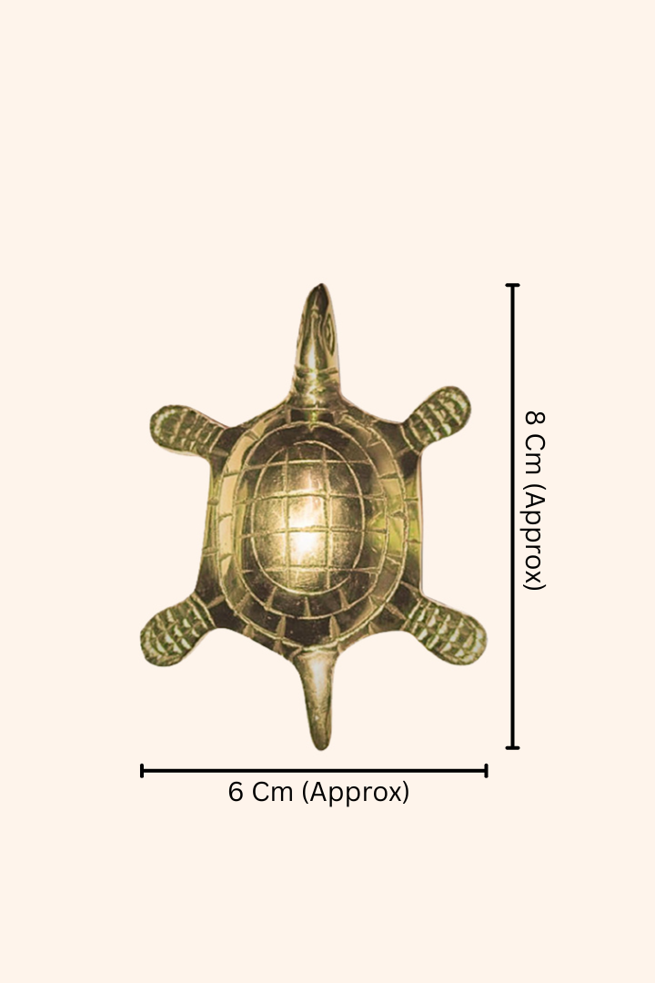 My Vastu Tool BRASS BIG YANTRA TURTLE - Image 3