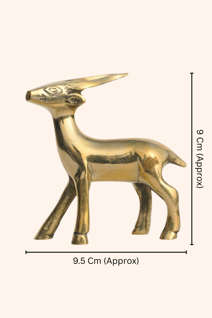 My Vastu Tool BRASS SMALL DEER - Image 2