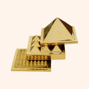 My Vastu Tool 3 LAYER BRASS PYRAMID