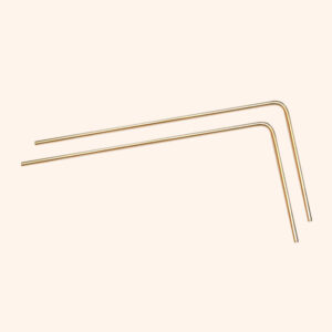 My Vastu Tool BRASS DOWSING ROAD WITHOUT HANDLE 8MM
