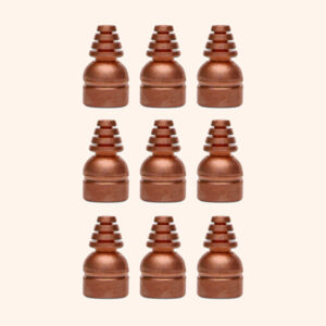 COPPER CONE STUD 15 MM SET 9