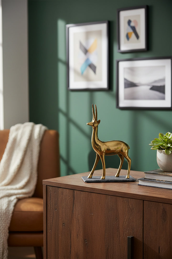 My Vastu Tool BRASS BIG DEER - Image 3