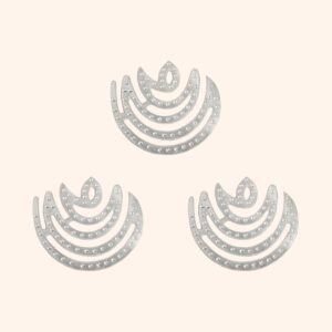 My Vastu Tool ZINC MOON HELIX 4 INCH