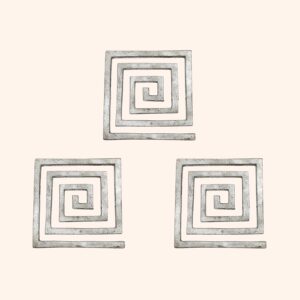 My Vastu Tool LEAD PLAIN HELIX 4 INCH PACK OF 3