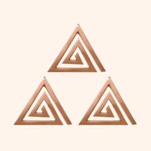 My Vastu Tool COPPER PLAIN HELIX 6 INCH