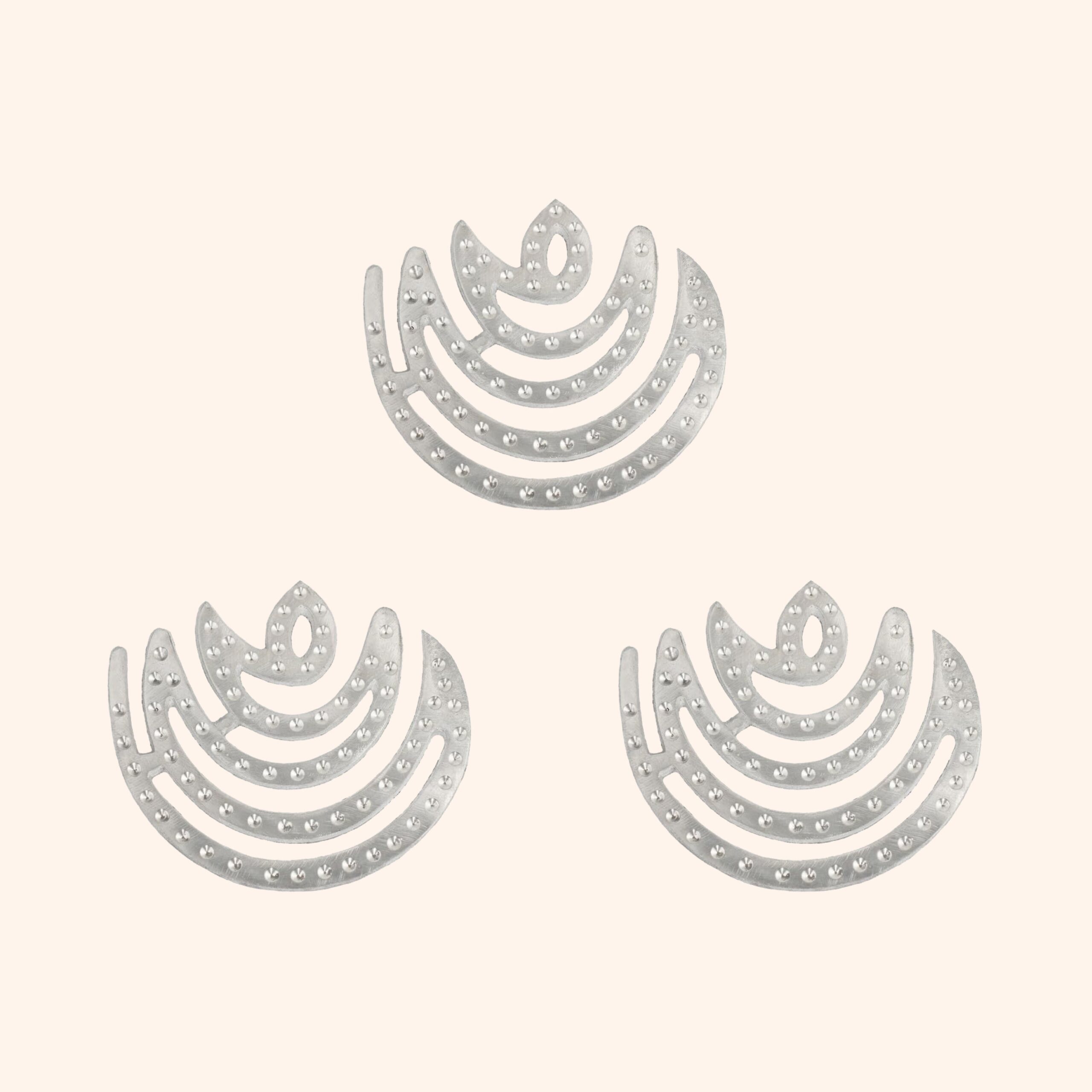 My Vastu Tool ZINC MOON HELIX 6 INCH