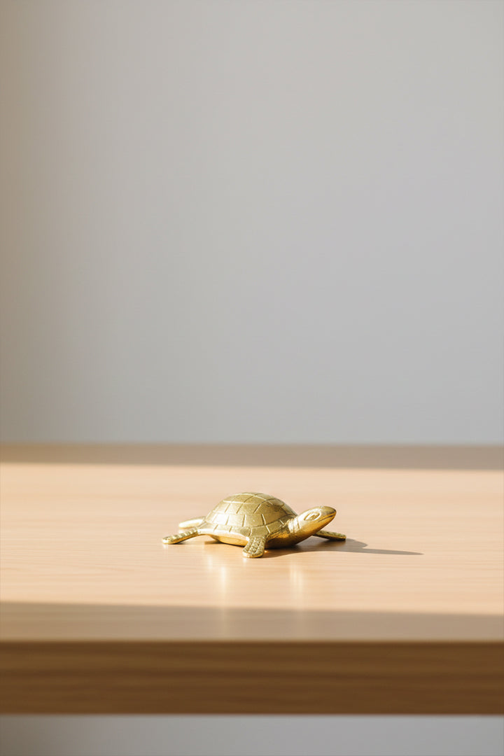 My Vastu Tool BRASS SMALL YANTRA TURTLE - Image 2