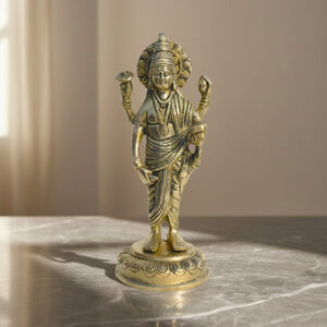 My Vastu Tool BRASS DHANVANTRI STATUE