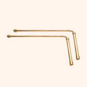 My Vastu Tool BRASS DOWSING ROAD WITH HANDLE 8MM