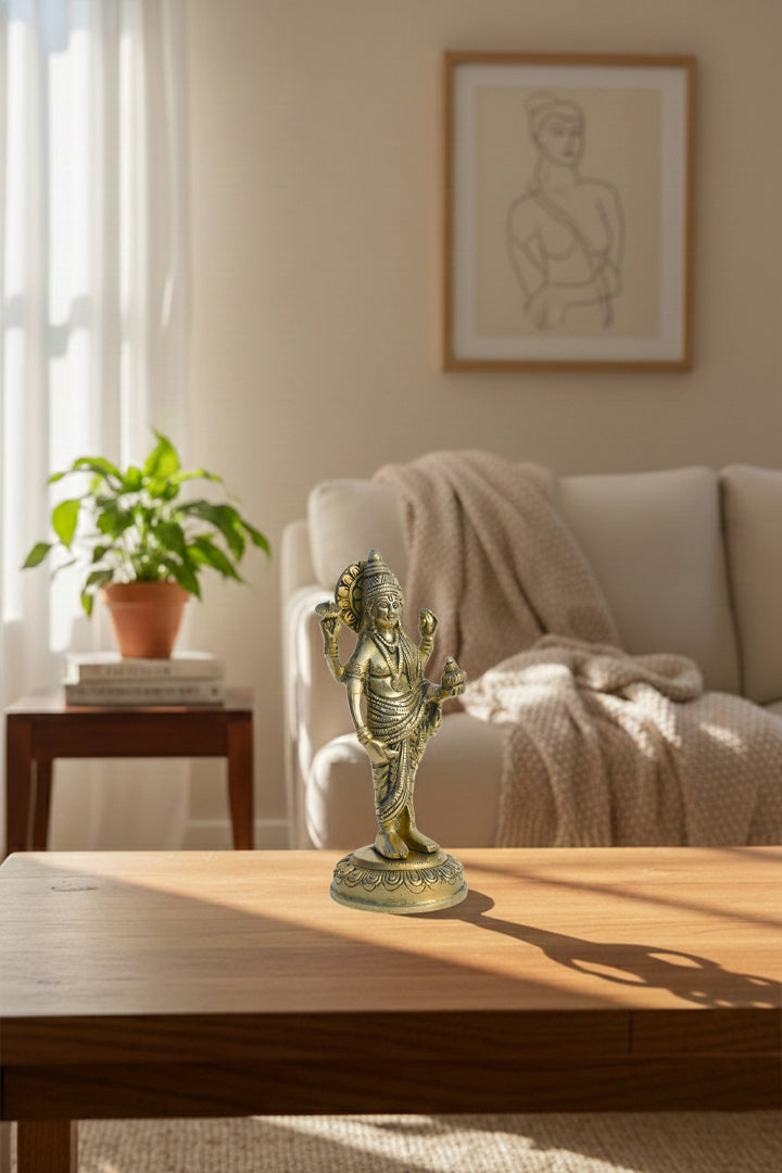 My Vastu Tool BRASS DHANVANTRI STATUE - Image 2