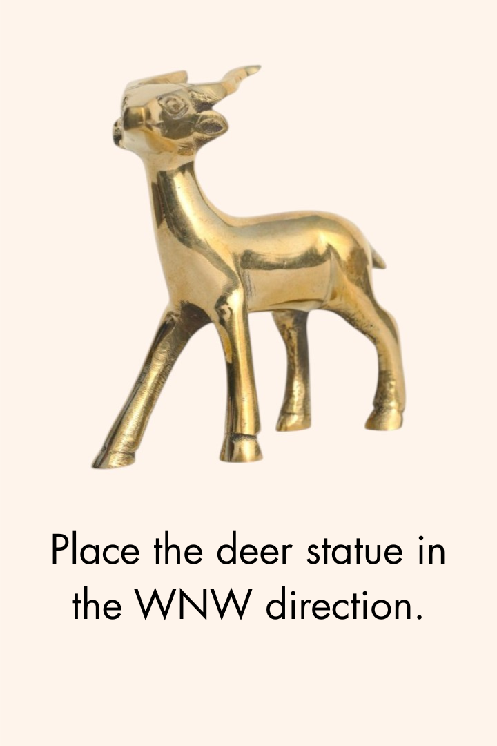 My Vastu Tool BRASS SMALL DEER - Image 4