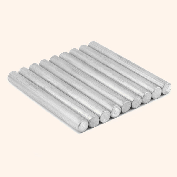 My Vastu Tool ALUMINIUM 12MM ROUND STUD 3 INCH SET 9