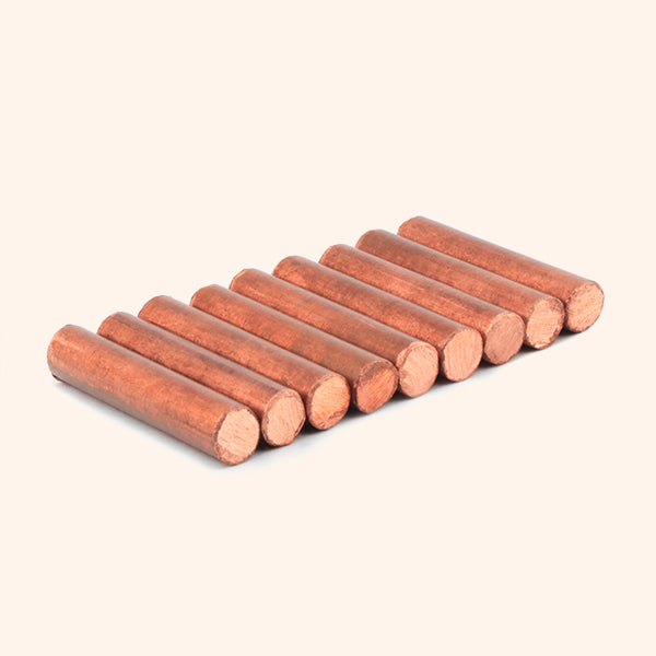 My Vastu Tool COPPER ROUND STUD 1.5 INCH 8 MM SET 9