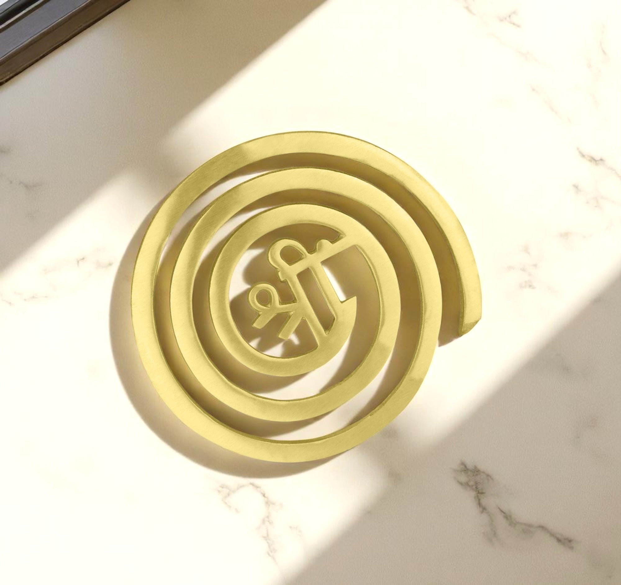 My Vastu Tool BRASS SHREE HELIX 4 INCH PACK OF 3 - Image 4