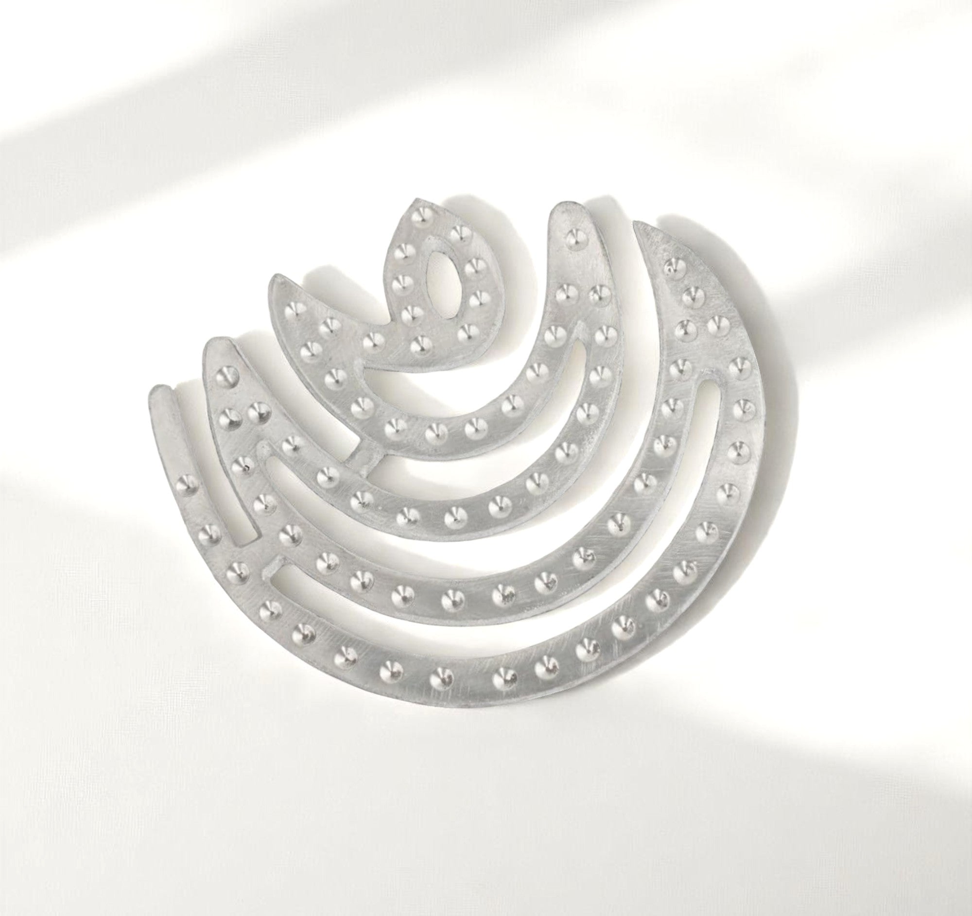 My Vastu Tool ZINC MOON HELIX 6 INCH PACK OF 3 - Image 4