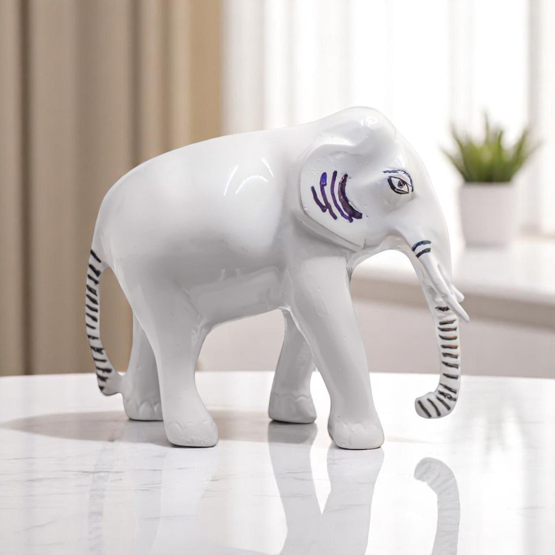 My Vastu Tool BRASS WHITE ELEPHANT - Image 3