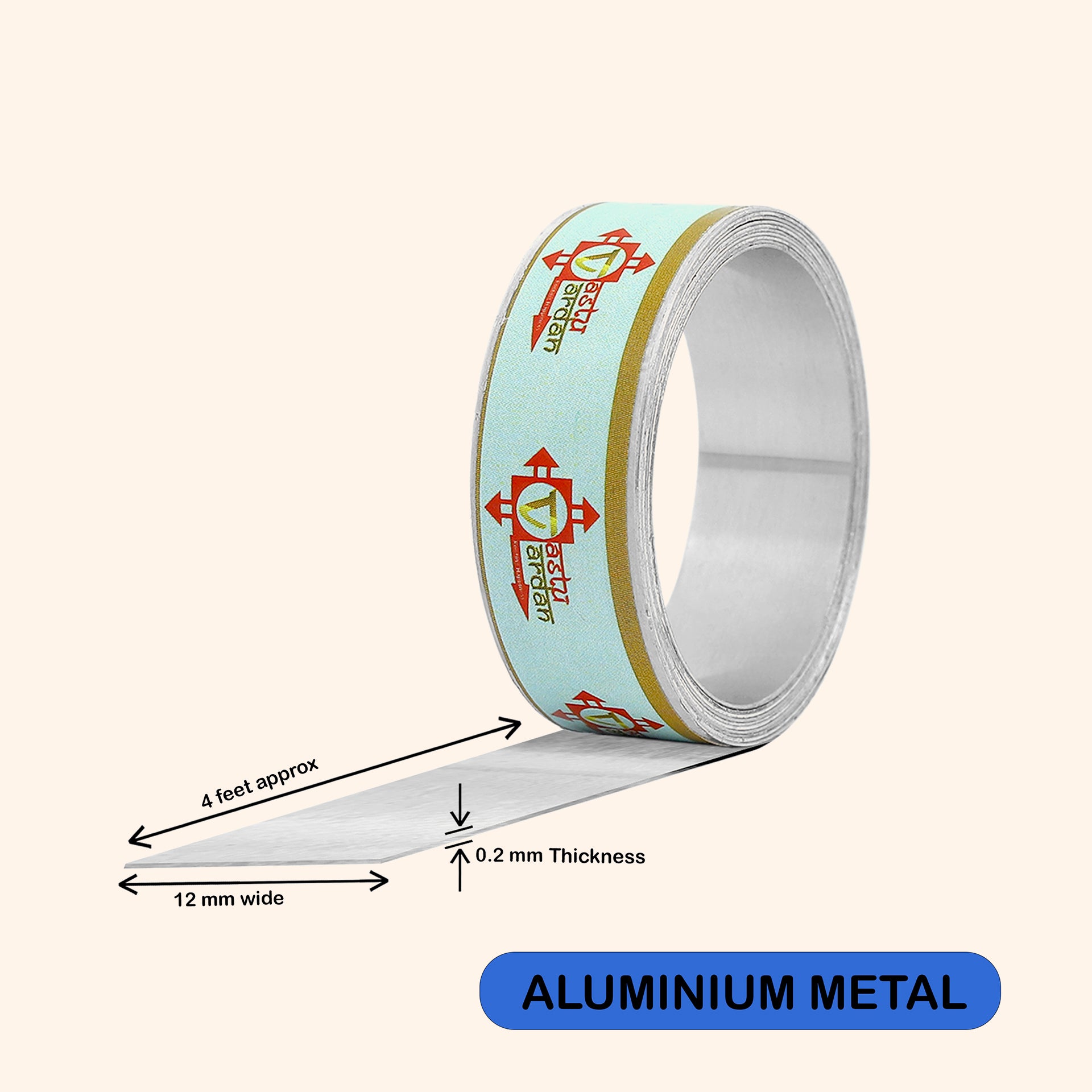 My Vastu Tool 4 FEET 0.5 INCH ALUMINIUM STRIP