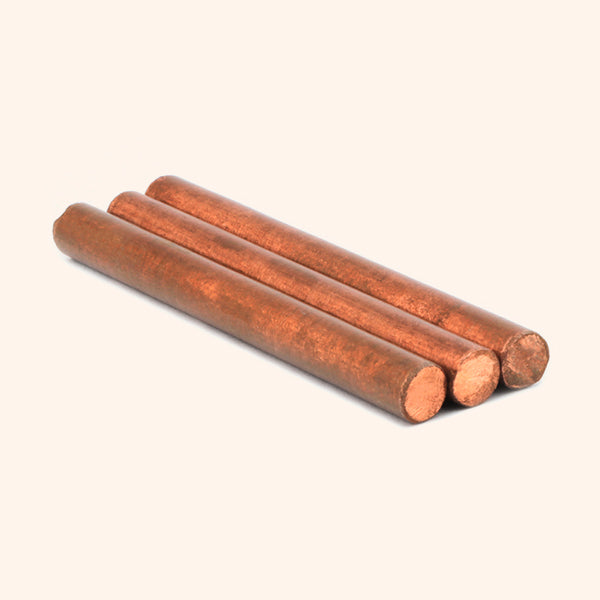 VASTU COPPER ROUND STUD 3 INCH 8 MM SET 3
