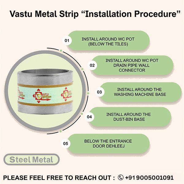 My Vastu Tool 4 FEET 1 INCH IRON STRIP - Image 4