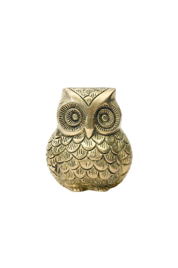 My Vastu Tool BRASS OWL STATUE - Image 5