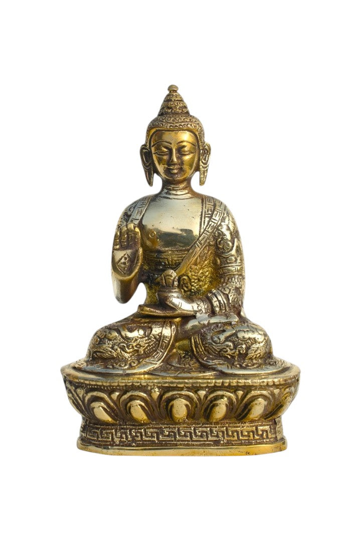 My Vastu Tool BRASS BUDDHA JI STATUE