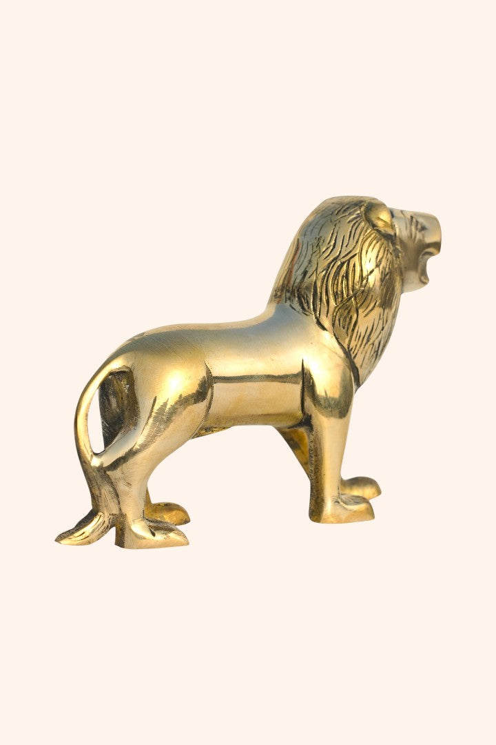 My Vastu Tool BRASS LION STATUE 3.5 INCH (APPROX) - Image 5