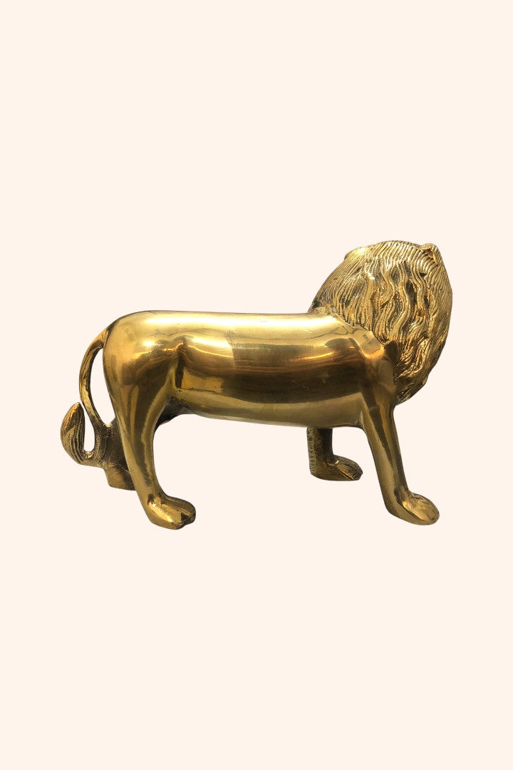 My Vastu Tool BRASS LION STATUE 5.5 INCH (APPROX) - Image 4