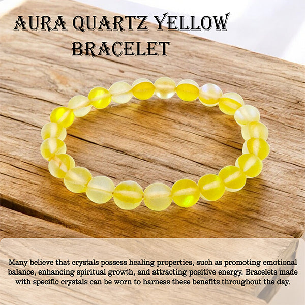 My Vastu Tool AURA QUARTZ YELLOW BRACELET - Image 5