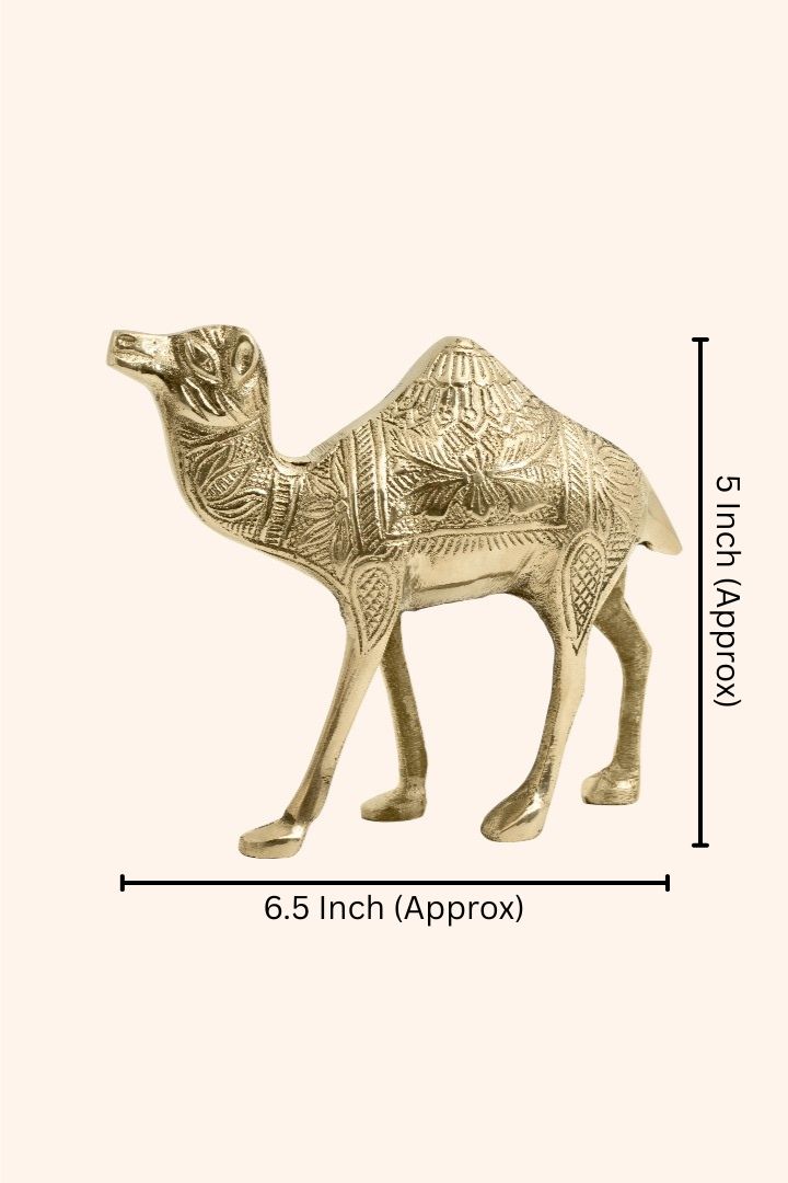 My Vastu Tool BRASS DESIGN CAMEL STATUE - Image 2