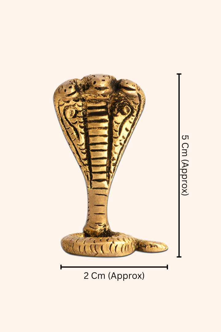 My Vastu Tool BRASS SNAKE PACK OF 3 - Image 3