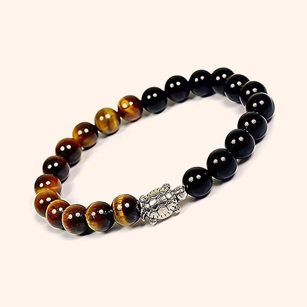 My Vastu Tool TOURMALINE WITH TIGER EYE BRACELET - Image 2